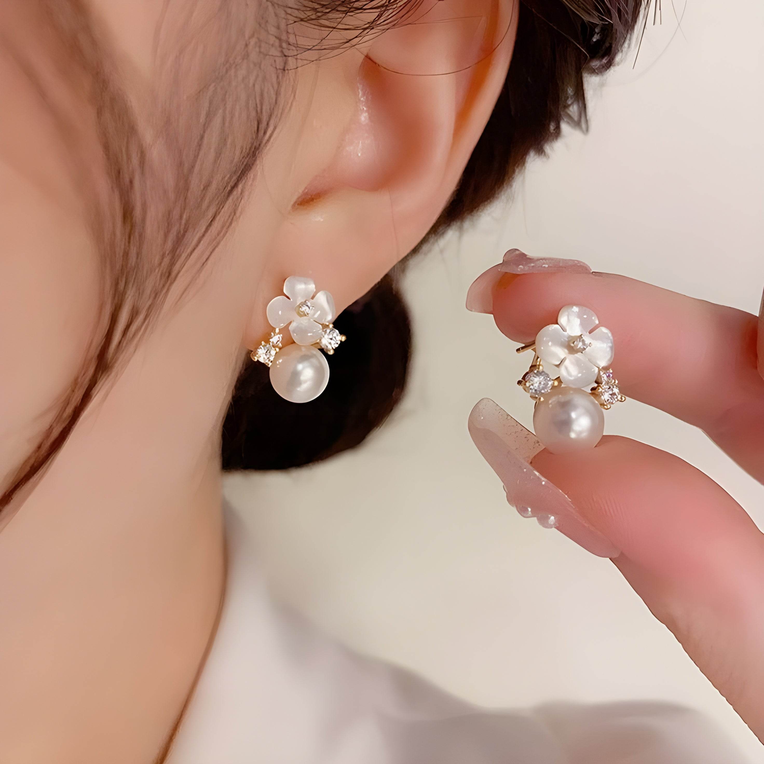 Korean Earrings - Sylourra